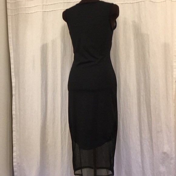 See you Monday, LA black dress m and free handbag - Picture 3 of 8